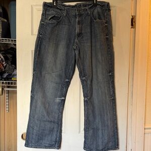 Helix Relaxed Fit Dark Blue Jeans